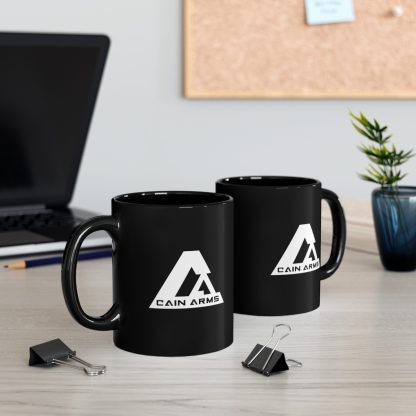 Black Mug 11oz - Image 7