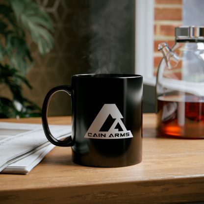 Black Mug 11oz - Image 8