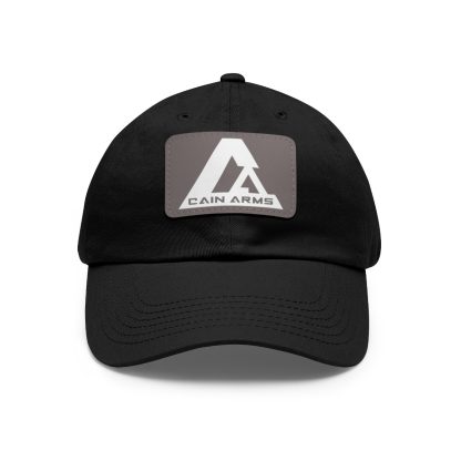Dad Hat with Leather Patch - Image 2