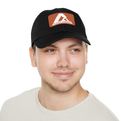 Dad Hat with Leather Patch - Image 33