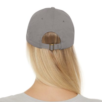Dad Hat with Leather Patch - Image 83