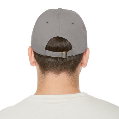 Dad Hat with Leather Patch - Image 84