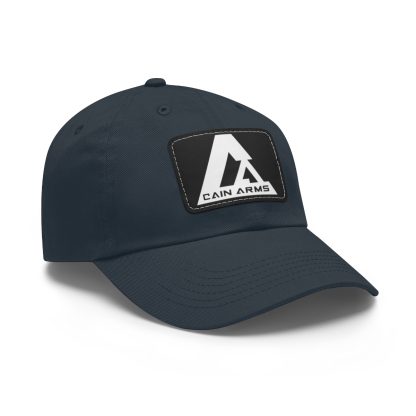 Dad Hat with Leather Patch - Image 44
