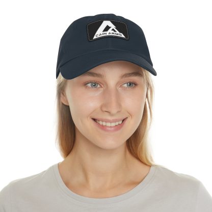 Dad Hat with Leather Patch - Image 46