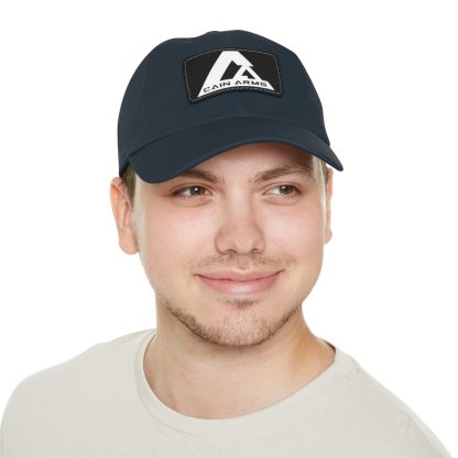 Dad Hat with Leather Patch - Image 47