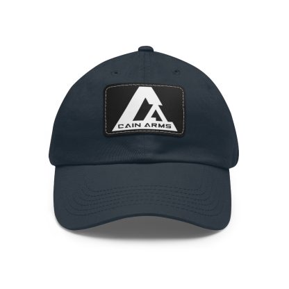 Dad Hat with Leather Patch - Image 43