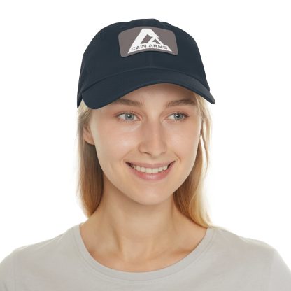 Dad Hat with Leather Patch - Image 53