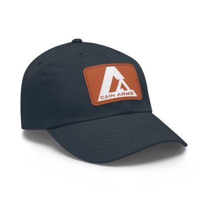 Dad Hat with Leather Patch - Image 58