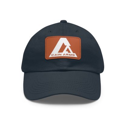 Dad Hat with Leather Patch - Image 57