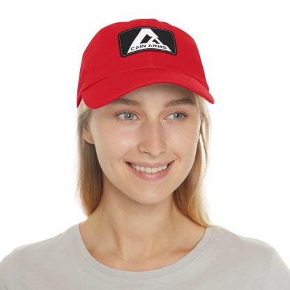 Dad Hat with Leather Patch - Image 11
