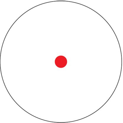 Tasco Propoint Riflescope Black 1x30 5 MOA Red Dot Weaver/Tip Off Mount - Image 2